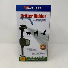 HAVAHART 5277 Critter Ridder Motion-Activated Animal Repellent & Sprinkler - NEW