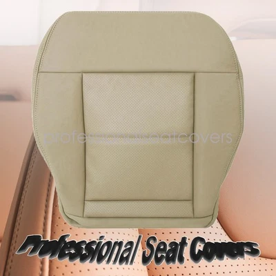 For Mercedes Benz E350 E550 2010-2014 Driver Side Bottom Leather Seat Cover Tan - Bild 1 von 4