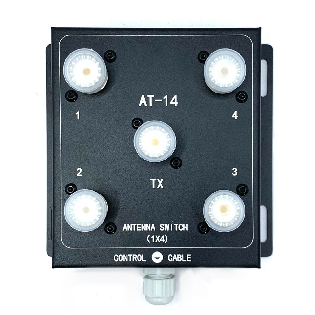 Remote Control Antenna Switch for 4 Inputs and 1 Output with 500W Power Rating