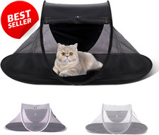 Outdoor Cat Tent Pop Up Pet Playpen Enclosure for Small Animals - US