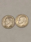 1958 D & 1959 ROOSEVELT DIME - MIXED CONDITION R13