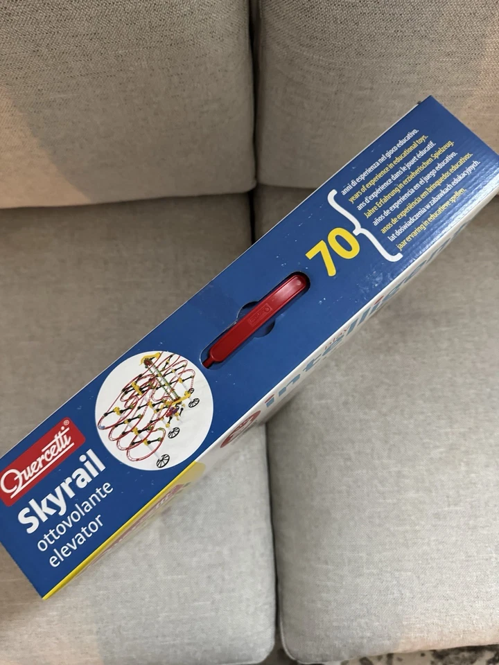 Quercetti Skyrail Ottovolante Elevator, 360 Piece Marble Run Roller Coaster... - Image 2 of 4