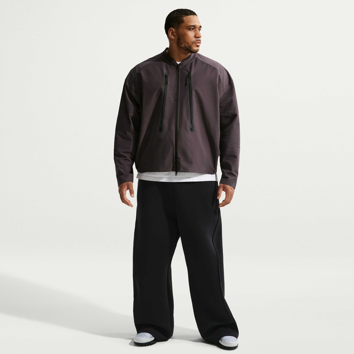 Nike Tech Fleece Loose-Fit Open Hem Pants Black HV6541-010 / 2XL