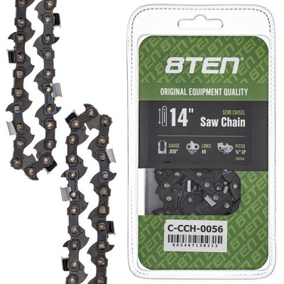Chainsaw Chain 14 Inch .050 3/8 LP 49DL for WEN 1200 1100 1400 Lumberjack 6014