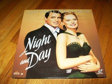 NIGHT AND DAY 2-Laserdisc LD SET EXCELLENT CONDITION RARE GREAT FILM CARY GRANT