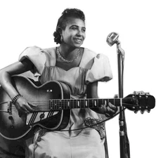 Jazz Blues Memphis Minnie Photo Framing Print 8 x 10 Music Legend