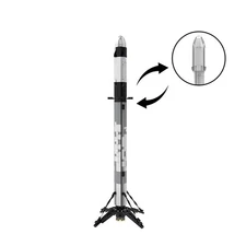 Hot Sale 1:110 Two-stage Rocket Medium-lift Launch Vehicle Rocket 860