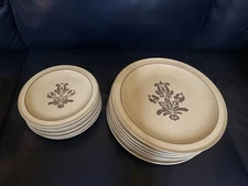 Pfaltzgraff Village Dinner and Salad Plates. Set of 11