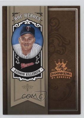 2005 Donruss Diamond Kings HOF Heroes Bronze 18/100 Harmon Killebrew #HH-19 s5j