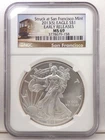 2013 American Silver Eagle NGC MS69 Early Releases 3778679-158