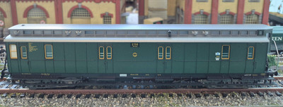 Fleischmann H0 5088 Bahnpostwagen mit Brhs Altona 2739 der DRG in OVP/2503