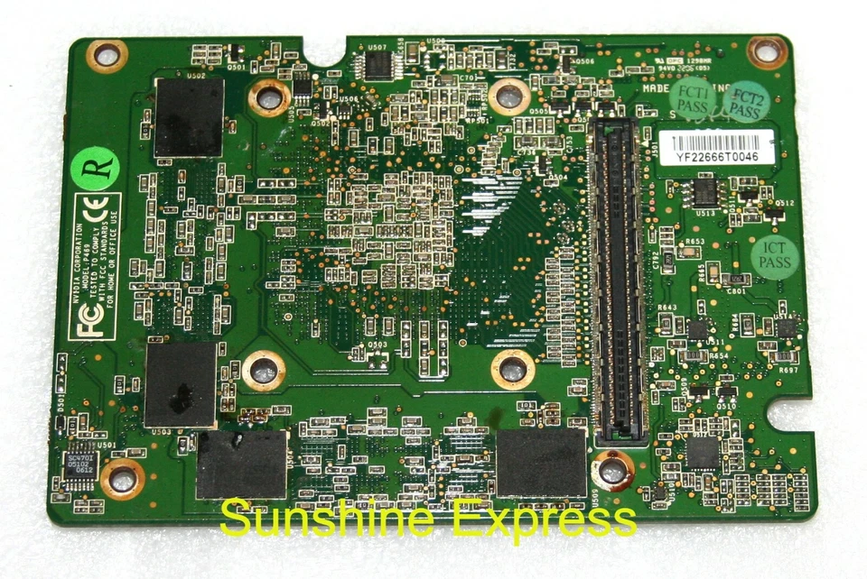 Dell YF226 nVidia Quadro FX1500M 256MB Video Card for Precision M90 XPS M1710 - Image 2 of 2