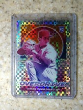 2021 Chronicles Overdrive Building Blocks Prizm CHRIS RODRIGUEZ RC ANGELS #3