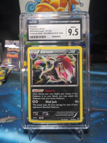 Zoroark graded CGC 9.5 for sale on eBay