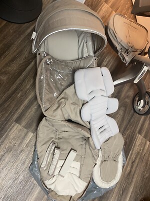 Stokke® XPlory Stroller, Carry Cot, Bag, rain Cover, Extra Cover