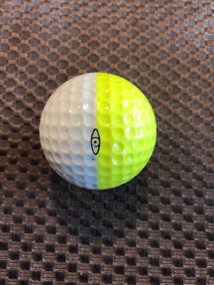 PING GOLF BALL/S-YELLOW/WHITE PING EYE #4..NO KARSTENNO