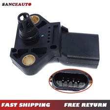 Manifold Pressure MAP Sensor For VW Beetle Jetta Golf 2003-2006 038906051B New