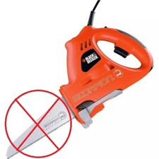 Black + Decker Scorpion Multifunction Saw - 400W RRP 62.00 lot GDIB