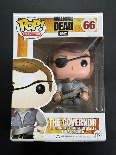 Funko Pop The Governor #66 TWD AMC 2013 BOX DAMAGE