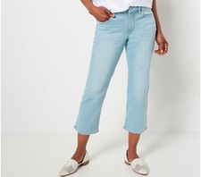 NYDJ Marilyn Straight Crop Jeans in Cool Embrace-Hollander-Reg 8-NWT-A489390