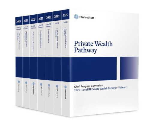 2025 CFA Program Curriculum Level III Private Wealth Pathway Box Set-image