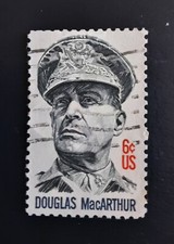 1971 6c General Douglas MacArthur United States Stamp