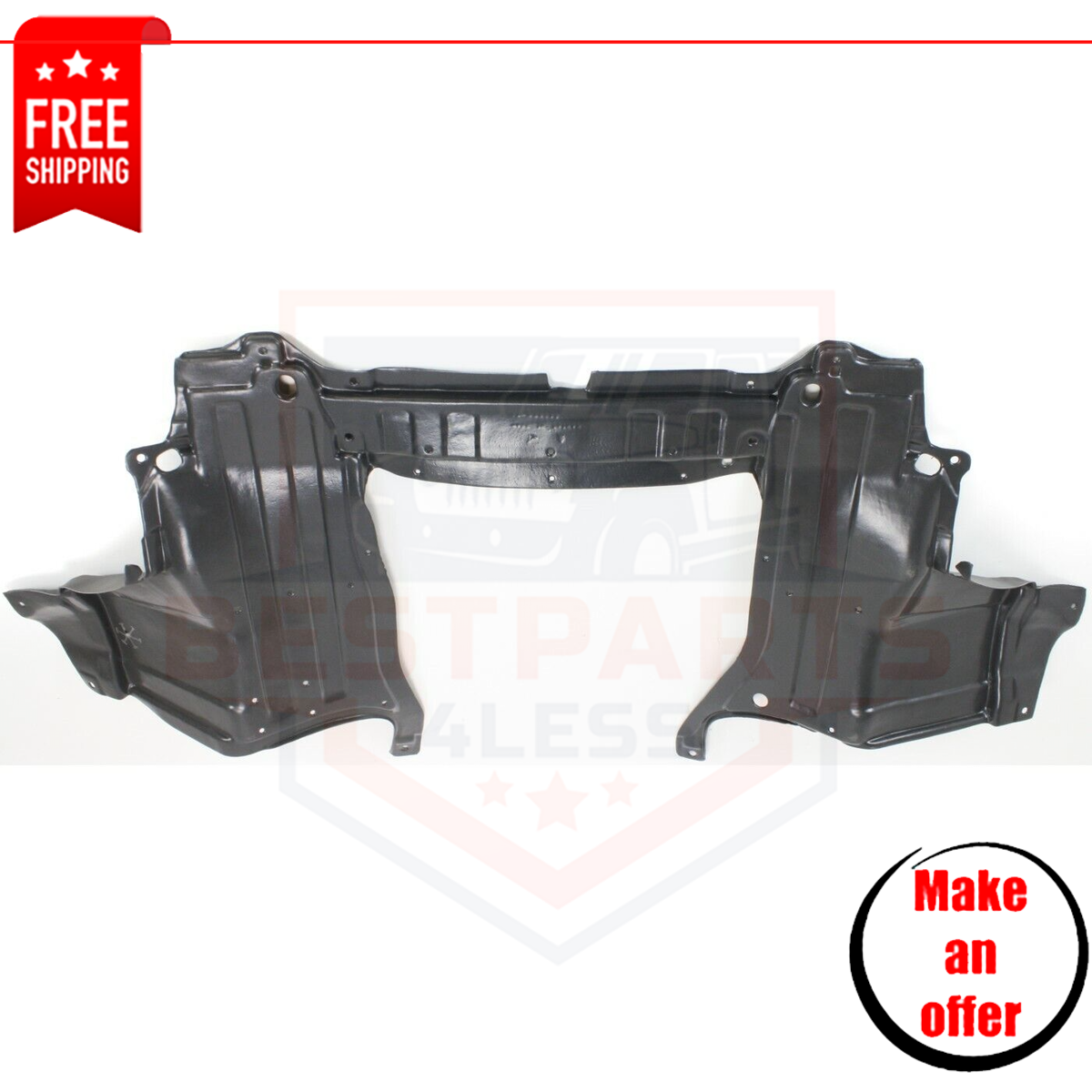 New Front Engine Splash Shield 74111TK6A00 for 2009-2013 Honda Fit