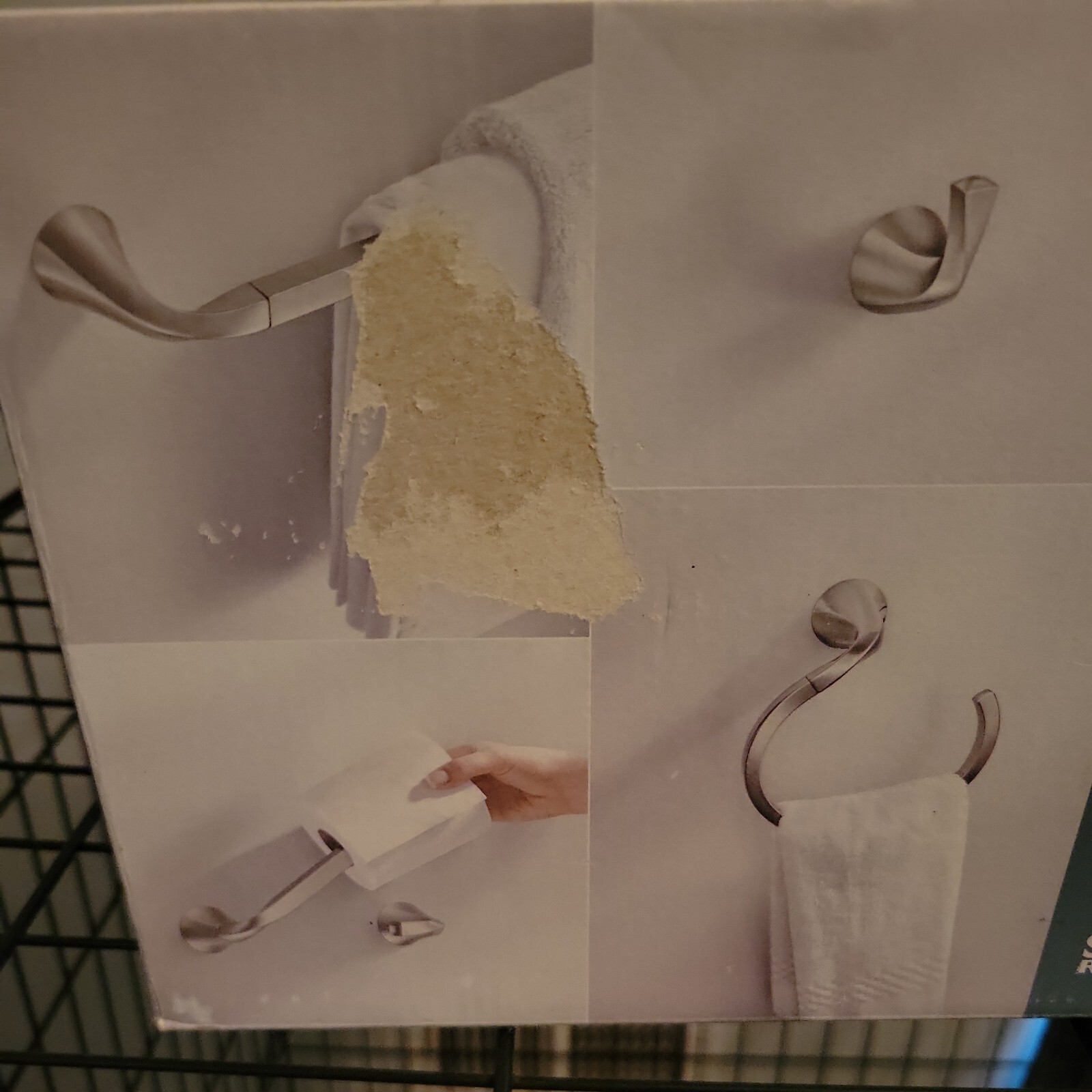 MOEN Karis BH1293BN 4 Piece Bath Accessory Kit Brushed Nickel Finish