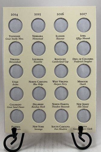 Littleton Coin Folder LCF39 National Park Quarter 2010-2021 Book/Album 25 cent - Picture 4 of 6