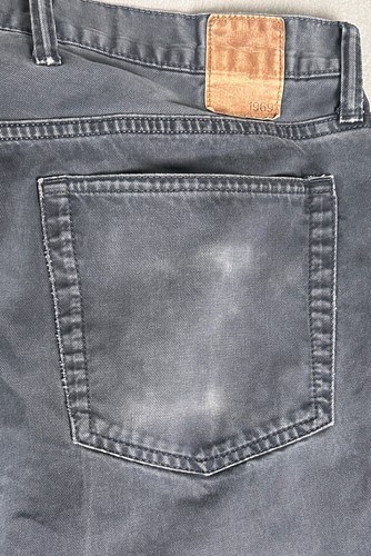 Vintage 1969 GAP Jeans Men 36 x 34 Gray Slim Straight VGC 0915 - Picture 10 of 13
