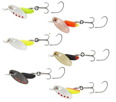 Savage Gear Grub Spinners - Spinner, Kunstköder, Vibrationsköder, Hardbait Köder