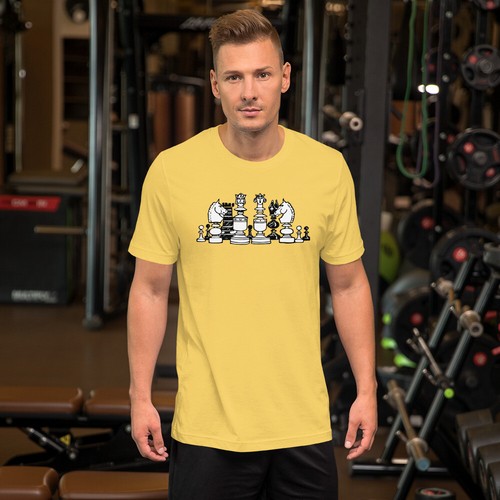 Camiseta unisex con temática de ajedrez - Imagen 9 de 11