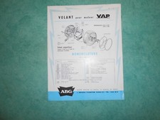 Nomenclature ABG Vap volant magnétique type 2 VG ou 2 VD 15