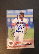 Kelvin Gutierrez Autograph Signed 2018 Topps Pro Debut Washington Nationals