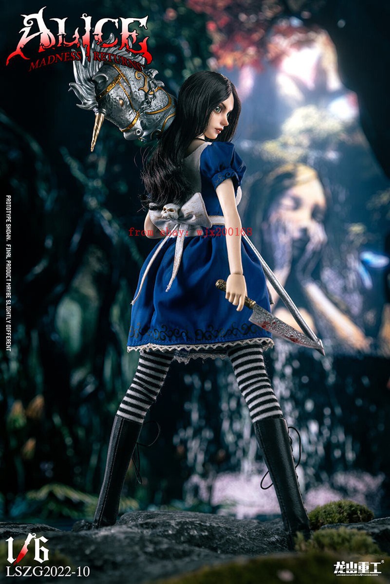 LONGSHANZHONGGONG TOYS 1/6 Alice Madness Returns Figure