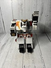 VTG 1994 Mighty Morphin POWER RANGERS White Tigerzord 11" Incomplete Untested