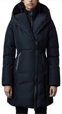 Mackage Kay Water Resistant Down Coat Black Women’s Small New
