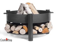 Cookking 111246 Feuerschale Feuerstelle Terrassenschale „Montana“ 60Cm