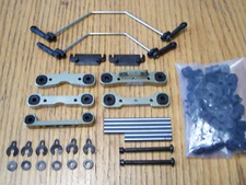 Arrma TLR Typhon Buggy Upper Lower Arm Hinge Pins Swaybars CNC Suspension Mounts