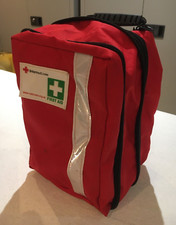 British Red Cross First Aid  Kit Pouch Bag Compressible Vehicle Car Travel Sport