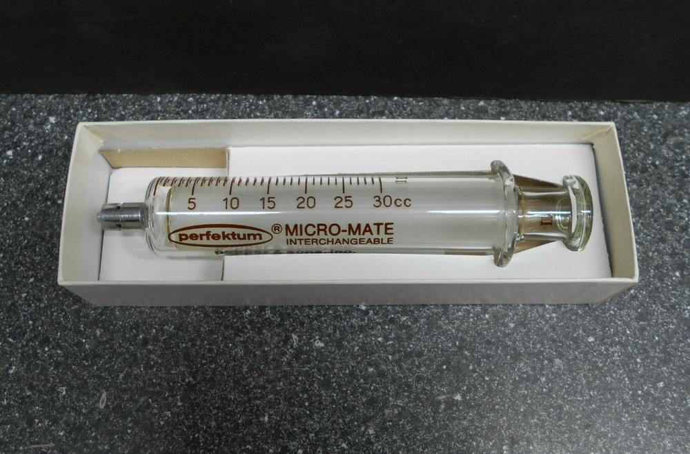 POPPER & SONS 5047 Micromate Interchangeable 30cc Luer Syringe POPPER & SONS 5047 Micromate Interchangeable 30cc Luer Syringe