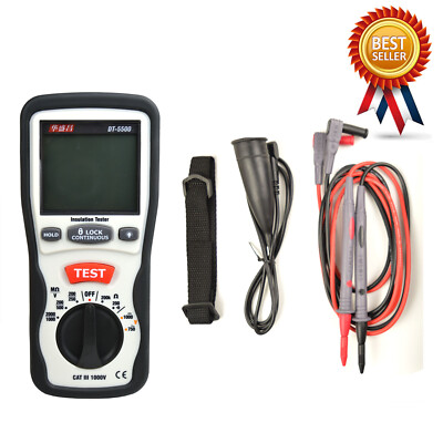 CEM DT-5500 Insulation Testers Large Dual Display with Backlight  KD