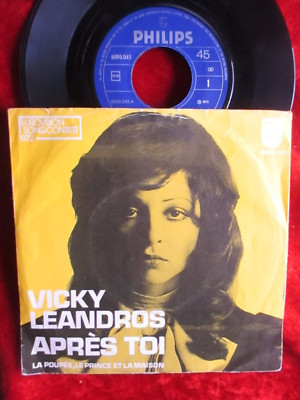 S Vicky Leandros - Apres Toi (1972)  SWEDEN 7''