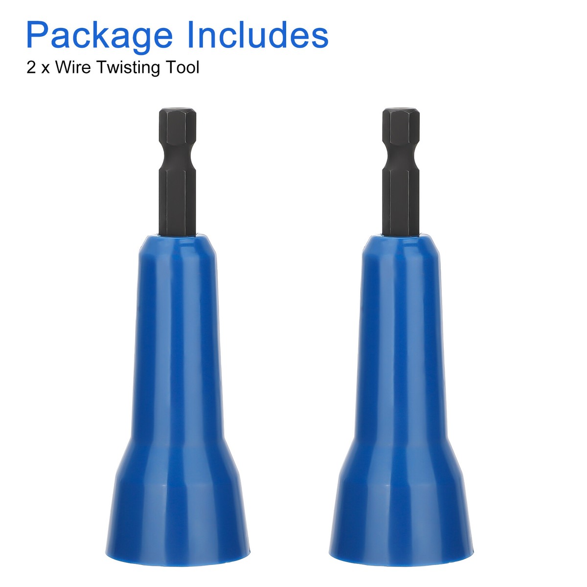 1pc Wire Twister 1/4 Hex Shank Spin Twisting Wire Connector Sockets Electrician Wire Twisting Tools Quickly Twister Hand Tools - 1420