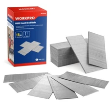 2" 18 Gauge Universal Brad Nails 6000 Counts for Pneumatic Electric Brad Nailer