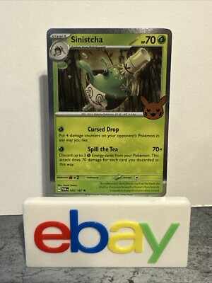 sinistcha pokemon card halloween Sinistcha