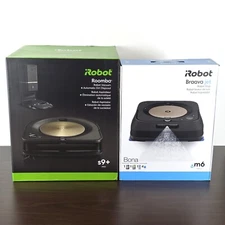 iRobot Roomba S9+ Robot Vacuum & Braava Jet M6 Robot Mop Bundle - NEW