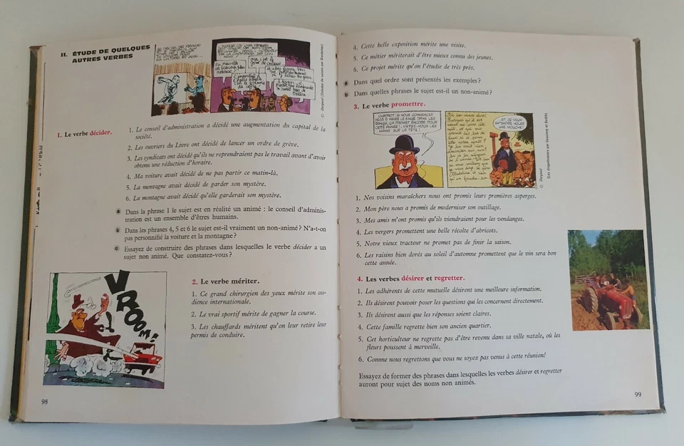 Itineraire Grammatical 4 3e Langage et Communication French 1976 Henri Mitterand - Image 2 of 4