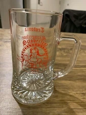 2015 Octoberfest Teutonia Mannerchor Glass Mug approx .4L Vintage