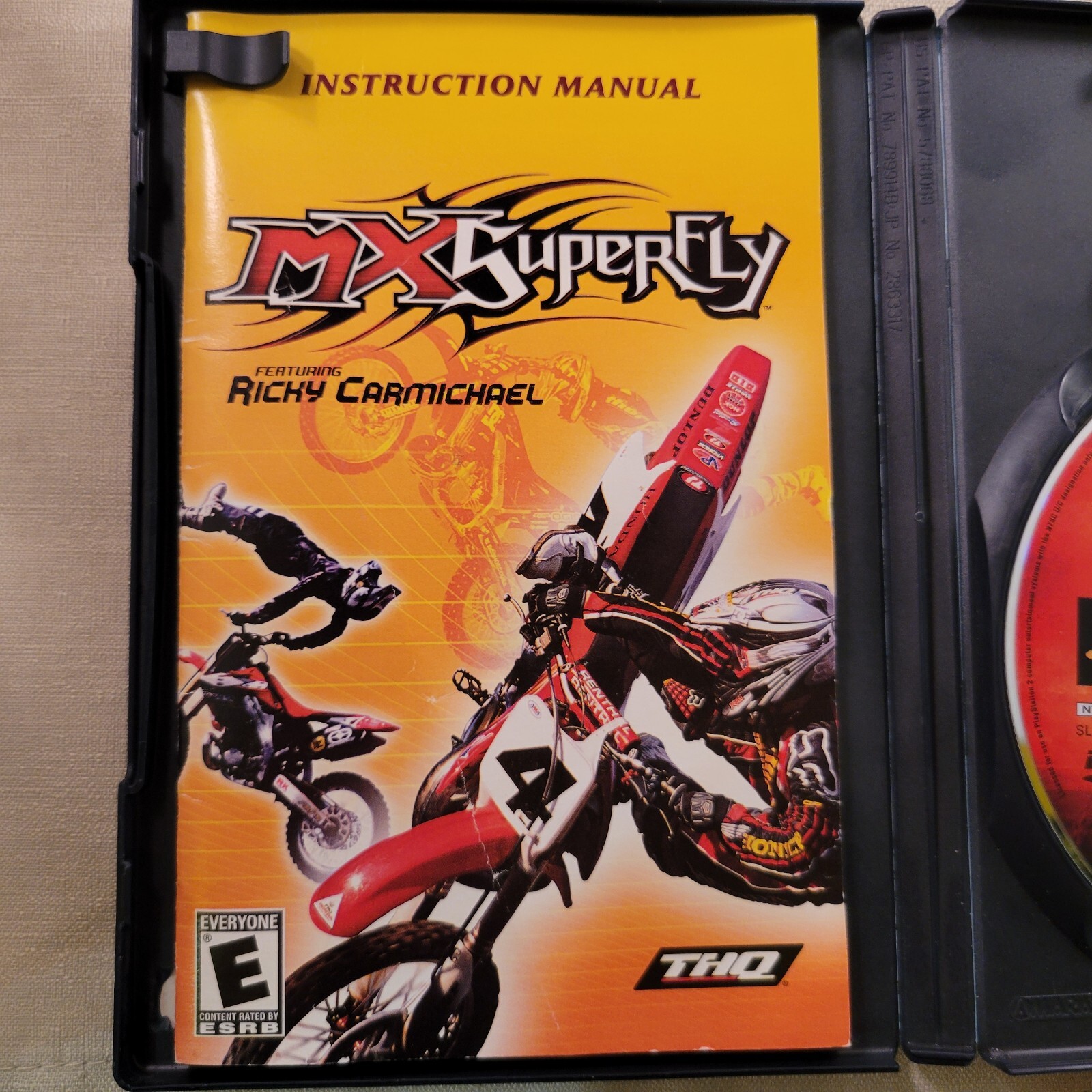 MX Unleashed + Superfly Racing Carmichael - PS2 Playstation 2 Tested Game  Lot